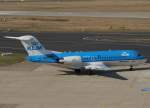KLM-Cityhopper, PH-KZH, Fokker 70, 2010.03.03, DUS-EDDL, Dsseldorf, Germany     