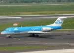 KLM-Cityhopper, PH-KZV, Fokker 70, 29.04.2011, DUS-EDDL, Dsseldorf, Germany 

