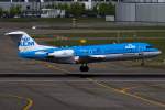 KLM - Cityhopper, PH-KZS, Fokker, F-70, 09.05.2012, TLS, Toulouse, France         