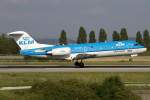 KLM - Cityhopper, PH-WXC, Fokker, F-70, 30.08.2013, BSL, Basel, Switzerland         