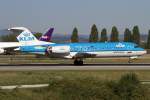 KLM - Cityhopper, PH-KZR, Fokker, F70, 04.09.2013, BSL, Basel, Switzerland         