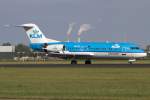 KLM - Cityhopper, PH-KZF, Fokker, F-70, 06.10.2013, AMS, Amsterdam, Netherlands         