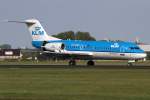 KLM - Cityhopper, PH-WXD, Fokker, F70, 06.10.2013, AMS, Amsterdam, Netherlands         