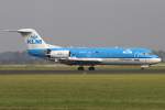 KLM - Cityhopper, PH-KZE, Fokker, F-70, 07.10.2013, AMS, Amsterdam, Netherlands       