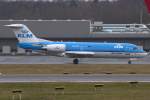 KLM - Cityhopper, PH-KZU, Fokker, F-70, 16.02.2014, LUX, Luxembourg, Luxembourg          