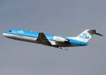KLM cityhopper, PH-WXD, Fokker, 70, 02.04.2014, DUS-EDDL, Dsseldorf, Germany
