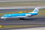 KLM Cityhopper (WA-KLC), PH-KZT, Fokker, 70, 10.03.2016, DUS-EDDL, Düsseldorf, Germany 