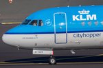 KLM Cityhopper (WA-KLC), PH-KZI, Fokker, 70 (Bug/Nose), 10.03.2016, DUS-EDDL, Düsseldorf, Germany 