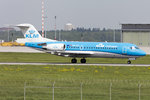 KLM Cityhopper, PH-KZL, Fokker, F-70, 11.05.2016, STR, Stuttgart, Germany 



