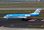 KLM-Cityhopper Fokker 70, PH-KZT, DUS, 10.03.2016