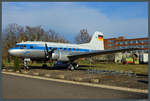 IL 14 DM-SAF der Lufthansa (DDR) im Hugo-Junkers-Museum Dessau.