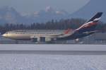 Aeroflot, RA-96005, Ilyushin, IL-96-300, 16.01.2010, SZG, Salzburg, Austria 


