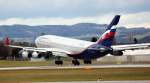 Aeroflot Ilyuschin IL 96 RA-96015 Abflug Vom Flughafen Salzburg am 15.01.2011