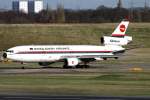 Biman Bangladesh DC-10 S2-ACR rollt zur 15 in BHX / EGBB / Birmingham am 24.02.2014