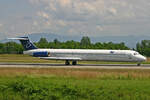 Blue Line, F-GMLI, McDonnell Douglas MD-83, msn: 53014/1740, 14.Juni 2008, BSL Basel - Mühlhausen, Switzerland.