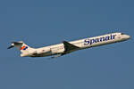 Spanair, EC-FTS, McDonnell Douglas MD-83, msn: 49621/1495, 12.Mai 2008, ZRH Zürich, Switzerland.