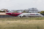 Dana Air, 5N-DEV, McDonnell Douglas, MD-83, 26.05.2016, PGF, Perpignan, France 




