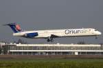 Onur Air, TC-ONM, McDonnell Douglas, MD-88, 19.09.2009, AMS, Amsterdam, Niederlande     