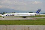 Hello, HB-JIC, McDonnell Douglas MD-90-30, msn: 53576/2195, 16.März 2007, GVA Genève, Switzerland.