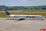 Hello, HB-JIB, McDonnell Douglas MD-90-30, msn: 53553/2165, 22.Juni 2008, ZRH Zürich, Switzerland.