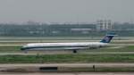 China Southern Airlines McDonnell Douglas MD-90-30 B-2267 in Pudong (15.7.10)