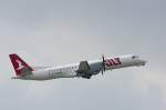 OLT Ostfriesische Lufttransporte Saab 2000 D-AOLB im Steigflug (28.08.2011)
