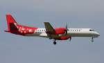 Darvin Airline,HB-IYI,(c/n 016),Saab 2000,17.05.2014,AMS-EHAM,Amsterdam-Schiphol,Niederlande