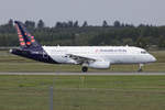 Brussels Airlines, EI-FWD, Sukhoi, SSJ-100-95B, 29.08.2018, BLL, Billund, Denmark       