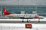 OLT-Ostfriesische Lufttransport, D-COLB, Fairchild SA227AC Mertro III, msn: AC-754B, 12.Dezember 2008, ZRH Zürich, Switzerland.