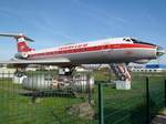 Interflug, Tupolev TU-134 DDR-SCB @ Magdeburg-City Airport (EDBM)/ 31.Oct.2019
