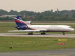 Aeroflot Tu-154M RA-85627 nach der Landung auf 05R in DUS / EDDL / Düsseldorf am 17.05.2007