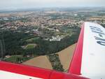 Rundflug in Super Aero 45 OK-KGB am 03.09.16 über Altenburg
