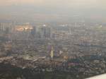 Die Stadt Frankfurt am Main beim Landeanflug auf den FraPort... 2005