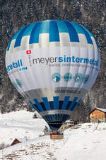 Private, HB-QXO, Ultramagic, N-355, 29.01.2023, Chateau d´Oex, Switzerland