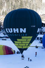 Private, LX-BKU, Cameron, Z-120, 22.01.2017, Chateau d´Oex, Switzerland 


