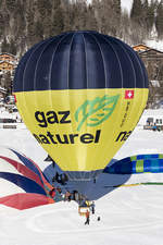 Private, HB-QUO, Cameron, Z-90, 22.01.2017, Chateau d´Oex, Switzerland 



