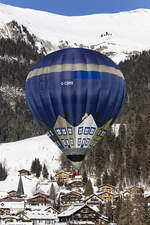 Private, G-CBMK, Cameron, Z-120, 22.01.2017, Chateau d´Oex, Switzerland 



