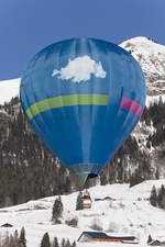 Private, G-XPDA, Cameron, Z-120, 22.01.2017, Chateau d´Oex, Switzerland



