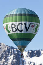 Private, HB-QLW, Cameron, Z-120, 22.01.2017, Chateau d´Oex, Switzerland


