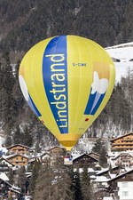 Private, G-CIWK, Lindstrand, LTL1-105, 22.01.2017, Chateau d´Oex, Switzerland



