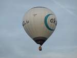 LX-BAK, Heißluftballon Aktiva.lu am 11.09.2016 über Kommlingen