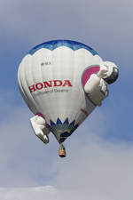 Private, HB-QLK, Cameron, Z-105, 27.01.2018, Chateau D´Oex, Switzerland 
