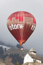 Private, G-TORK, Cameron, Z-105, 27.01.2018, Chateau D´Oex, Switzerland 



