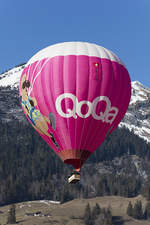 Private, HB-QQO, Ultramagic, N-300, 27.01.2018, Chateau D´Oex, Switzerland

