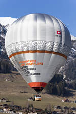 Private, HB-QRN, Ultramagic, M-160, 27.01.2018, Chateau D´Oex, Switzerland 

