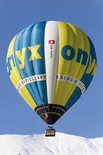 Private, HB-QWS, Ultramagic, M-210, 27.01.2018, Chateau D´Oex, Switzerland 



