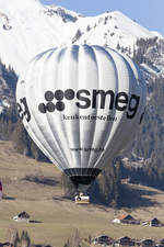 Private, OO-BMI, Cameron, A-180, 27.01.2018, Chateau D´Oex, Switzerland 




