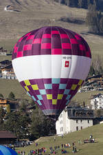 Private, HB-QPB, Cameron, A-140, 27.01.2018, Chateau D´Oex, Switzerland 



