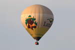 Heißluftballon D-OLAN, Landal-Ballonteam. Ballonhersteller: Schroeder fire balloons , Schweich (D). Aufnahmedatum: 19.07.2018
   
