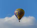 Ein Heißluftballon, D-OTML über Gera am 12.7.2020